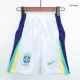 Kids Brazil Away Soccer Jersey Whole Kit (Jersey+Shorts+Socks) COPA AMÉRICA 2024 - Pro Jersey Shop