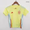 Kids Spain Away Soccer Jersey Kit (Jersey+Shorts) Euro 2024 - Pro Jersey Shop