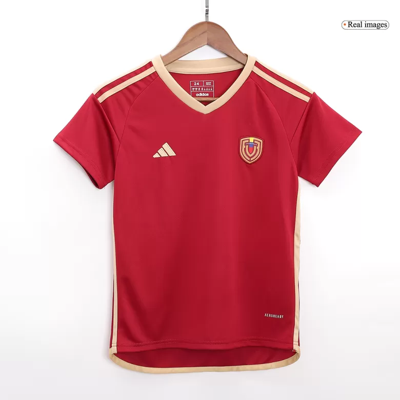 Kids Venezuela Home Soccer Jersey Kit (Jersey+Shorts) COPA AMÉRICA 2024 - Pro Jersey Shop