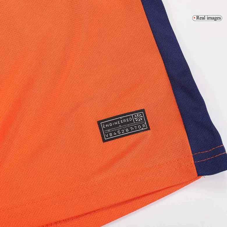 Kids Netherlands Home Soccer Jersey Kit (Jersey+Shorts) Euro 2024 - Pro Jersey Shop