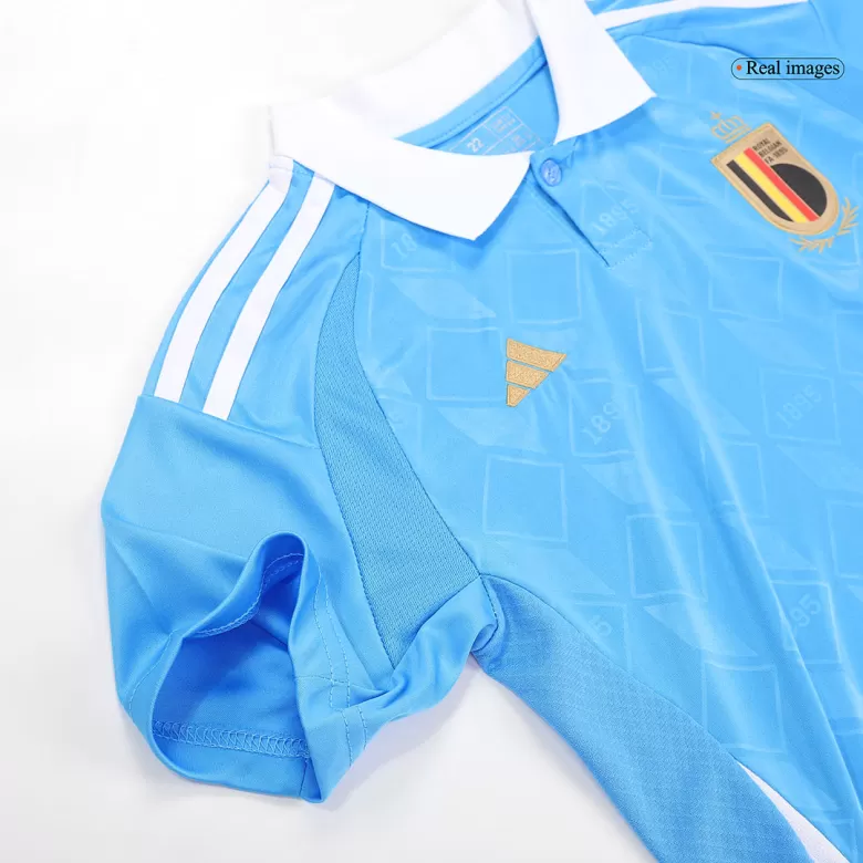 Kids Belgium Away Soccer Jersey Kit (Jersey+Shorts) Euro 2024 - Pro Jersey Shop