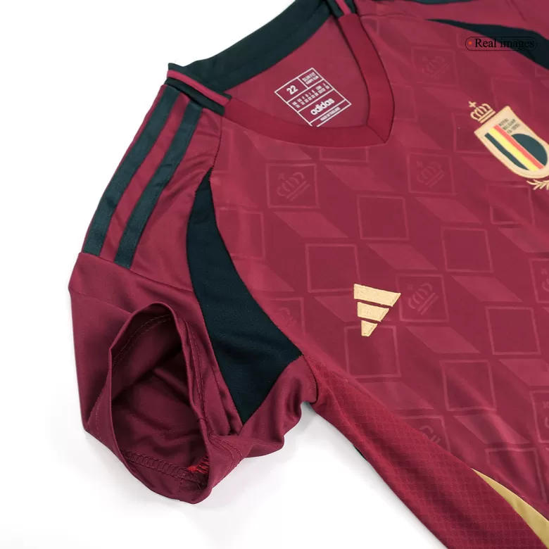 Kids Belgium Home Soccer Jersey Kit (Jersey+Shorts) Euro 2024 - Pro Jersey Shop