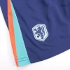Kids Netherlands Away Soccer Jersey Whole Kit (Jersey+Shorts+Socks) Euro 2024 - Pro Jersey Shop