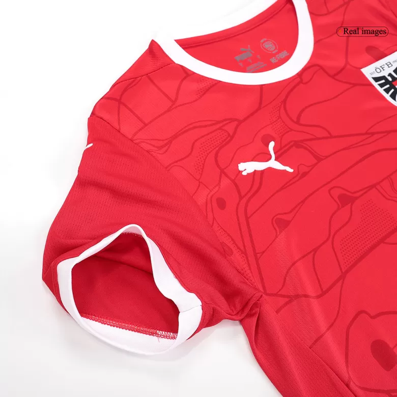 Men's Austria Home Soccer Jersey Shirt Euro 2024 - Fan Version - Pro Jersey Shop
