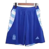 Men's Argentina Away Soccer Shorts COPA AMÉRICA 2024 - Pro Jersey Shop