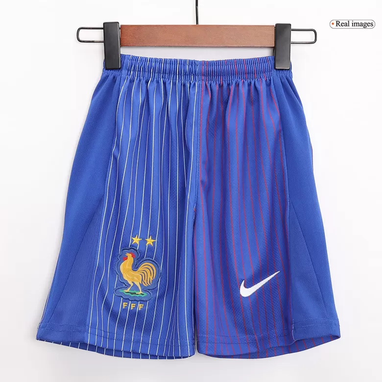 Kids France Away Soccer Jersey Kit (Jersey+Shorts) Euro 2024 - Pro Jersey Shop