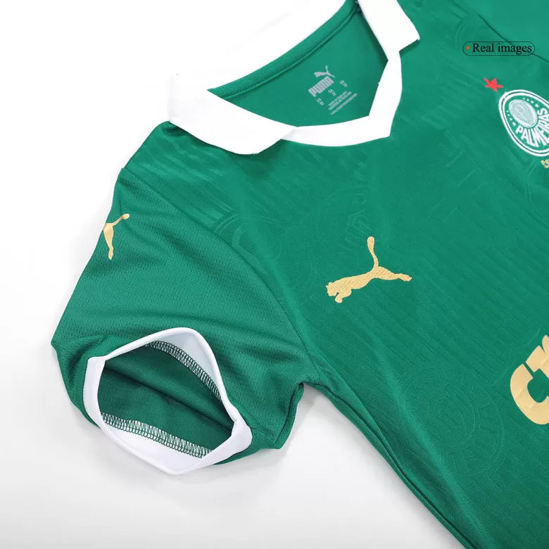 Kids SE Palmeiras Home Soccer Jersey Kit (Jersey+Shorts) 2024/25 - Pro Jersey Shop