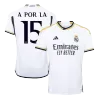 Premium Quality Men's A POR LA #15 Real Madrid Home Soccer Jersey Shirt 2023/24 - Fan Version - Pro Jersey Shop