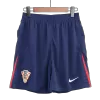 Men's Croatia Away Soccer Shorts Euro 2024 - Pro Jersey Shop