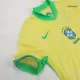 Premium Quality Men's Brazil Home Soccer Jersey Whole Kit (Jersey+Shorts+Socks) 2024 - Pro Jersey Shop