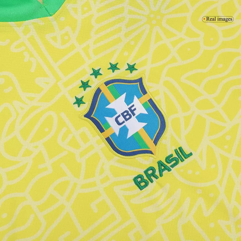 Men's Brazil Home Soccer Jersey Shirt COPA AMÉRICA 2024 - Fan Version - Pro Jersey Shop