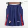 Kids Croatia Away Soccer Jersey Kit (Jersey+Shorts) Euro 2024 - Pro Jersey Shop