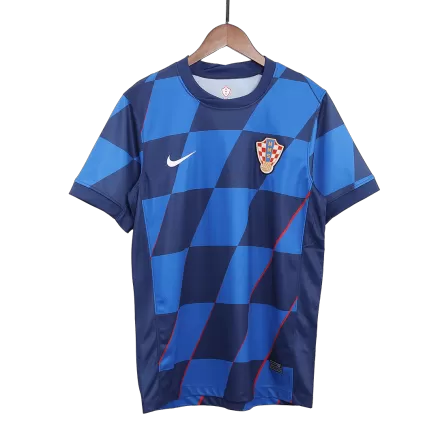 Men's Croatia Away Soccer Jersey Shirt Euro 2024 - Fan Version - Pro Jersey Shop
