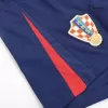 Men's Croatia Away Soccer Shorts Euro 2024 - Pro Jersey Shop