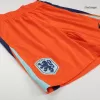 Men's Netherlands Home Soccer Shorts Euro 2024 - Pro Jersey Shop