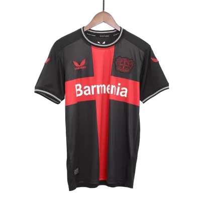 Men s Authentic Bayer 04 Leverkusen Home Soccer Jersey Shirt 2023 24 Player Version Pro Jersey Shop