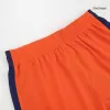 Men's Netherlands Home Soccer Shorts Euro 2024 - Pro Jersey Shop