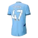 Men's Authentic FODEN #47 Manchester City Home Soccer Jersey Shirt 2024/25 - Player Version - Pro Jersey Shop