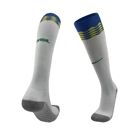Kids Brazil Home Soccer Socks COPA AMÉRICA 2024 - Pro Jersey Shop