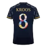 Men's KROOS #8 Real Madrid Away Soccer Jersey Shirt 2023/24 Sen2 Font- Fan Version - Pro Jersey Shop