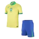 Premium Quality Men's Brazil Home Soccer Jersey Kit (Jersey+Shorts) 2024 - Pro Jersey Shop