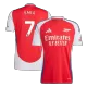 Men's SAKA #7 Arsenal Home Soccer Jersey Shirt 2024/25 - Fan Version - Pro Jersey Shop