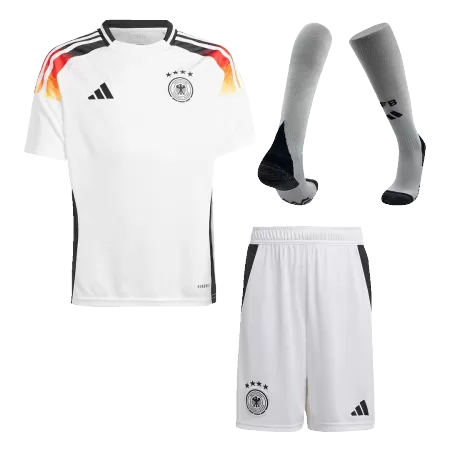 Kids Germany Home Soccer Jersey Whole Kit (Jersey+Shorts+Socks) Euro 2024 - Pro Jersey Shop