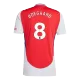 Men's ØDEGAARD #8 Arsenal Home Soccer Jersey Shirt 2024/25 - Fan Version - Pro Jersey Shop
