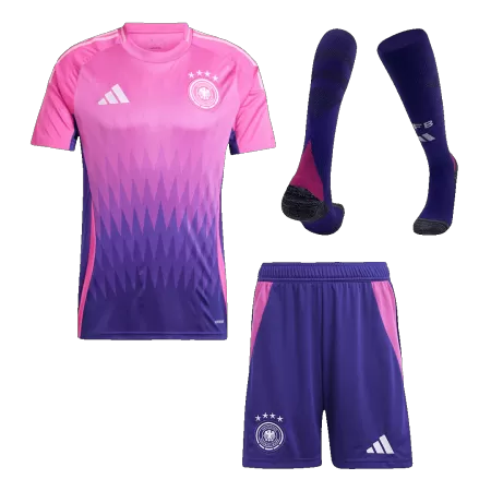 Premium Quality Men's Germany Away Soccer Jersey Whole Kit (Jersey+Shorts+Socks) Euro 2024 - Pro Jersey Shop