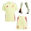 Kids Spain Away Soccer Jersey Whole Kit (Jersey+Shorts+Socks) Euro 2024 - Pro Jersey Shop