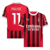 Men's PULISIC #11 AC Milan Home Soccer Jersey Shirt 2024/25 - Fan Version - Pro Jersey Shop