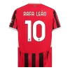 Men's RAFA LEÃO #10 AC Milan Home Soccer Jersey Shirt 2024/25 - Fan Version - Pro Jersey Shop