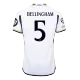 Premium Quality UCL FINAL Men's BELLINGHAM #5 Real Madrid Home Soccer Jersey Shirt 2023/24 - Fan Version - Pro Jersey Shop