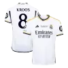 Premium Quality UCL FINAL Men's KROOS #8 Real Madrid Home Soccer Jersey Shirt 2023/24 - Fan Version - Pro Jersey Shop