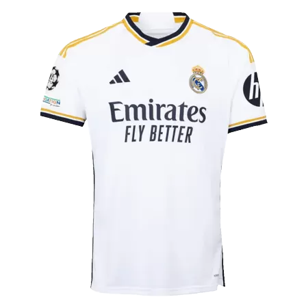 Premium Quality UCL Men's Real Madrid Home Soccer Jersey Shirt 2023/24 - Fan Version - Pro Jersey Shop