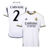 Men's Authentic CARVAJAL #2 Real Madrid Home Soccer Jersey Shirt 2023/24 - Player Version - Pro Jersey Shop