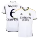 Premium Quality Men's NACHO #6 CHAMPIONS Real Madrid Home Soccer Jersey Shirt 2023/24 Plus Size (4XL~5XL)- Fan Version - Pro Jersey Shop