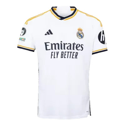 Premium Quality UCL Champion 15 Men's Real Madrid Home Soccer Jersey Shirt 2023/24 Plus Size (4XL~5XL)- Fan Version - Pro Jersey Shop