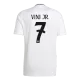 Men's VINI JR. #7 Real Madrid Home Soccer Jersey Shirt 2024/25 - Fan Version - Pro Jersey Shop