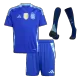 Kids's Argentina Away Soccer Jersey Whole Kit (Jersey+Shorts+Socks) COPA AMÉRICA 2024 - Pro Jersey Shop