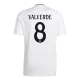 Men's VALVERDE #8 Real Madrid Home Soccer Jersey Shirt 2024/25 - Fan Version - Pro Jersey Shop