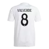 Men's Authentic VALVERDE #8 Real Madrid Home Soccer Jersey Shirt 2024/25 - Player Version - Pro Jersey Shop