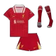 Kids Liverpool Home Soccer Jersey Whole Kit (Jersey+Shorts+Socks) 2024/25 - Pro Jersey Shop