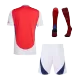 Men's Arsenal Home Soccer Jersey Whole Kit (Jersey+Shorts+Socks) 2024/25 - Pro Jersey Shop
