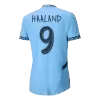 UCL Men's Authentic HAALAND #9 Manchester City Home Soccer Jersey Shirt 2024/25 - Player Version - Pro Jersey Shop