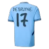 UCL Men's DE BRUYNE #17 Manchester City Home Soccer Jersey Shirt 2024/25 - Fan Version - Pro Jersey Shop