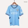 Kids Manchester City Home Soccer Jersey Kit (Jersey+Shorts) 2024/25 - Pro Jersey Shop