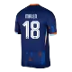 Men's MALEN #18 Netherlands Away Soccer Jersey Shirt Euro 2024 - Fan Version - Pro Jersey Shop