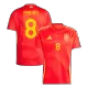 Men's FABIÁN #8 Spain Home Soccer Jersey Shirt Euro 2024 - Fan Version - Pro Jersey Shop