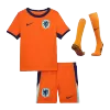 Kids Netherlands Home Soccer Jersey Whole Kit (Jersey+Shorts+Socks) Euro 2024 - Pro Jersey Shop